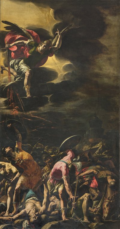 Batalla de Senaquerib de Tanzio da Varallo